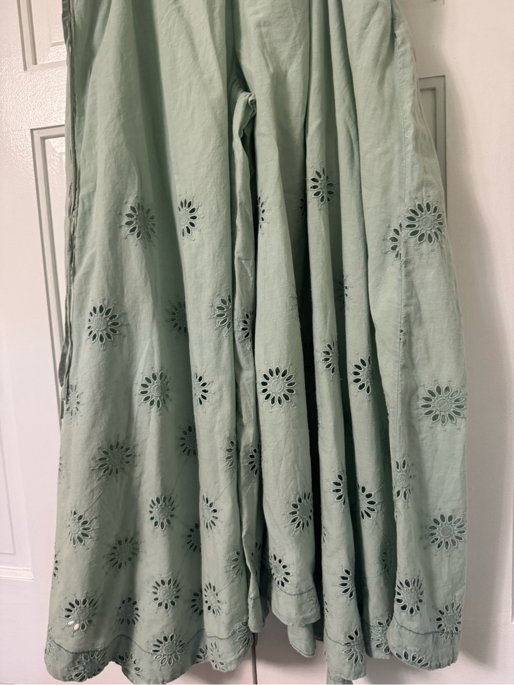 Sweet Serenade Wide Leg Cotton Eyelet Pants
Free People NWT $198 Size 14 - Picture 8 of 11